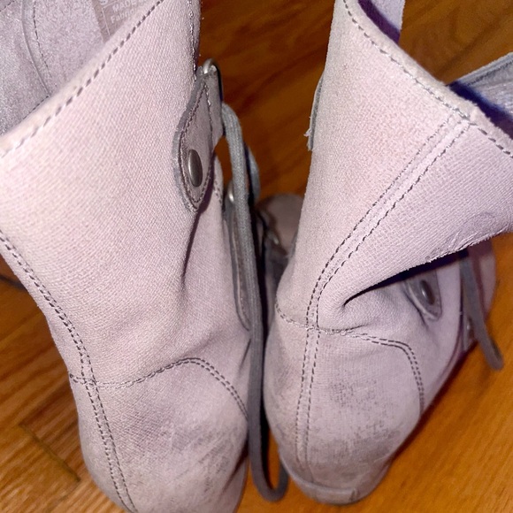 Women's Sorel Gray Chic Lace-Up Ankle Boots Size 5.5 - Picture 6 of 16